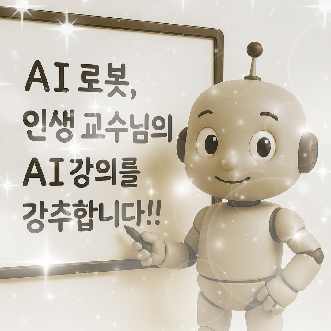 인생교수의 AI 강의 추천