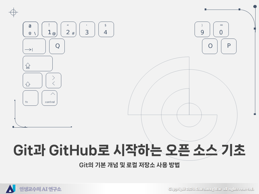 Git의 기본 개념 및 로컬 저장소 사용 방법